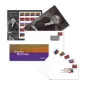 George Morrison Stamp Ceremony Memento image