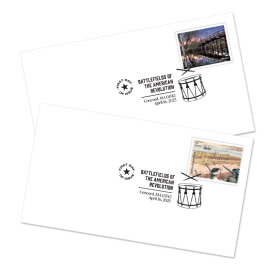 Battlefields of the American Revolution First Day Cover