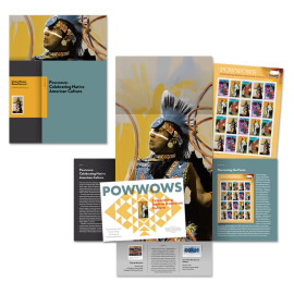 Powwows: Celebrating Native American Culture Stamp Portfolio