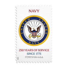 U.S. Navy 250th Stamps