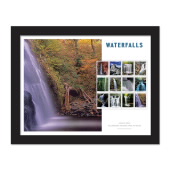 Waterfalls Framed Stamps, Upper Falls, North Carolina image