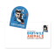 Baby Wild Animals Vinyl Sticker, Life's a Hoot